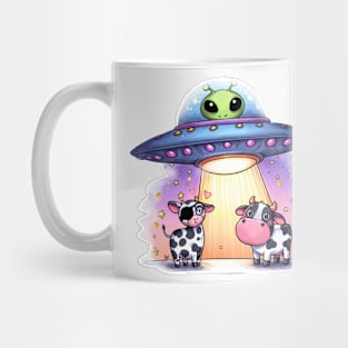 UFO with cow Mug